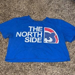 Chicago Cubs Cropped Shirt
